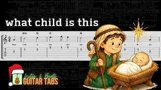 What Child Is This GUITAR TAB