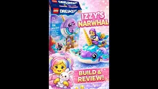 LEGO DREAMZzz Izzie's Narwhal 🦄🐳 | Build + Quick Review (Shorts)