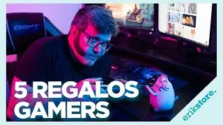 5 ideas de REGALOS GAMER 💡🎮 || Erikstore