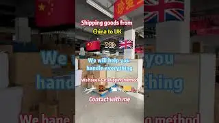 Door to door shipping from China to UK, #dfhlogistics #chinashippingagent#chinatouk #ukshipping