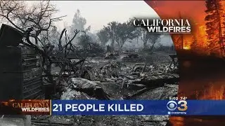Deadly California wildfires keep growing in size and number