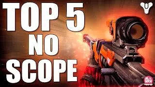 Destiny - TOP 5 NO SCOPE - ( Pq a parada &eacute; Rushar de sniper XD ) &Eacute;PICO!