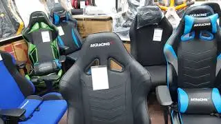 AKRacing MAX Black - Чем отличается от дешёвых \Обзор-распаковка 15.12.2022  магазин RETNE.RU  \СПб.