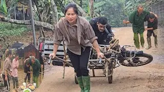 A Strong Woman Carries a Motorbike on Her Back &mdash; The Joy of Reuniting with Uncle Manh