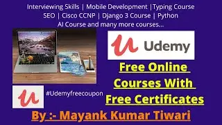 Free Project Based Udemy Courses With Certificate | Skilling opportunities for aspiring learners
