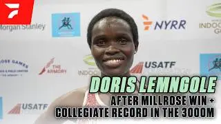 Doris Lemngole's Shares Her Emotions After Millrose Games 3,000m Win