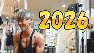 【筋トレ 】2026年 スタート 今年もよろしくお願いします  / 勝つためのトレーニングを学ぶ / 楽しく筋トレ /  目指せベンチプレス100kg / 鎌倉 /50代 / 【脚トレ】