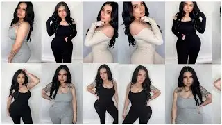 Big FashionNova Jumpsuit &ldquo;Snatched Collection &ldquo;try on
