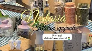 Kitchen upgrade ft. Nestasia🤗7 (super aesthetic) Kitchen Organization Ideas- Countertop Organization