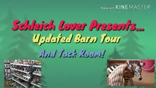 Schleich Stable tour+Tack room!