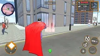 Grand Superhero City Theft Mafia Street Crime - Супермэн - Android gameplay