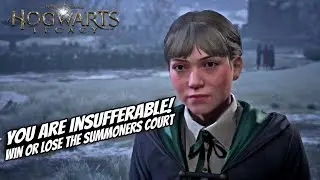 Hogwarts Legacy - Win vs. Lose against Grace dialogue | Summoners Court if you kept her Astrolabe