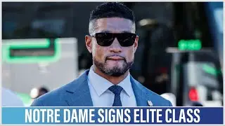 Notre Dame Signs Elite Recruiting Class + CFP Discussion | Hit and Hustle