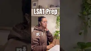 LSAT prep as a nontraditional student ✨ #lsatprep