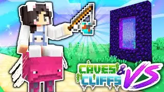 💜Challenge Complete?! Caves + Cliffs VS Finale