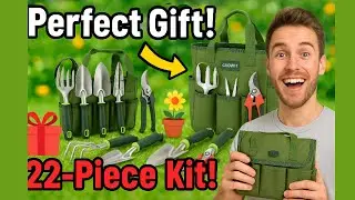 Gardening Just Got CRAZY Easy With This 22-Piece Tool Set #garden #ai #gardening