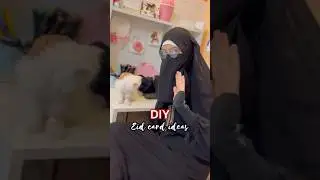 Eid card ideas / Eid ul adha craft ideas  #diy #youtube #eid #eiduladha #cardideas #shorts