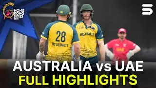 Full Highlights | Australia vs UAE | Day 1 | Hong Kong Sixes 2025 | ZG1S