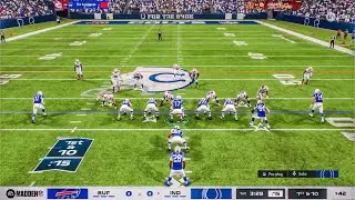 Colts vs Bills Madden 26 Online PS5 toGameplay