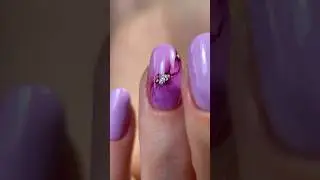 #lilacnails #nailart #manicure