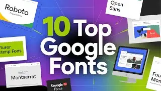 10 Best Google Fonts for Website Design