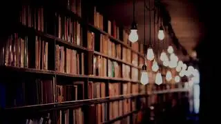 ASMR Study Ambience - Library Rain and Thunder - 2.5 Hours