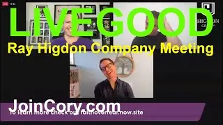 LIVEGOOD NowSite Meeting With Ray Higdon & CEO Justin Belobaba