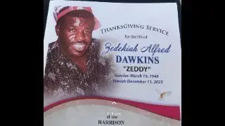 Funeral Service For  Zedekiah Dawkins