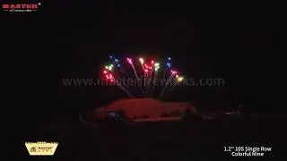 1.2'' 10S Single Row - Colorful Mine #fireworks