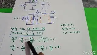 State Model from electrical network/ Problem#1/ Control systems