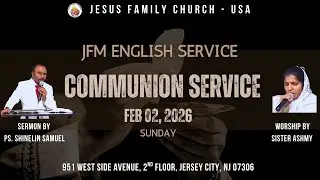 JFM English Service | February 01, 2026