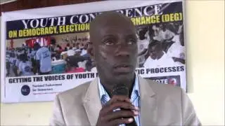 Youth Conference on Democracy, Elections and Governance in Liberia