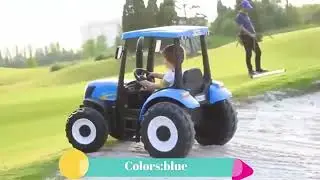 Holland T7 ride on cars for kids 24v tractor for kids to ride electric cars for big kidsSend Inquiry