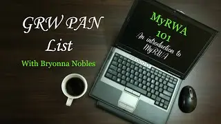 MyRWA 101:  GRW PAN (Published Authors Network) List