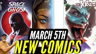 NEW COMIC BOOKS RELEASING MARCH 5TH 2025 DC  MARVEL COMICS PREVIEWS COMING OUT THIS WEEK #comic