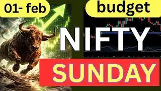 Nifty And Bank Nifty || Prediction - Feb - 01  BUDGET - ! Price action - shivaji