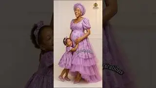 Elegant Ankara Maternity & Family Styles | 5 Couture Looks for Mama & Mini