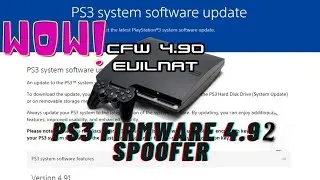 Как обойти подмену PSN на PS3 с помощью обновления 4.92 HEN CFW - Возвращение в PSN Online !!! Evilnat 4.91/4.90 PEX