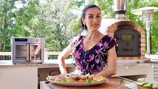 Быстрый ужин | Курица с картофелем, запечённая в духовке | Аэрофритюрница Midea Flexify с француз...