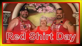 Red Shirt Day! #wdw #disney #redshirt #pride #magickingdom