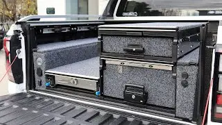 Задние ящики OCAM Touring Pack для Ford Ranger Next-Gen и Volkswagen Amarok NF