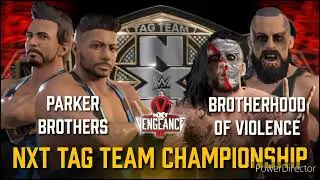 NXT Takeover Vengeance Day MATCH CARD | CAW UNIVERSE | WWE 2k22