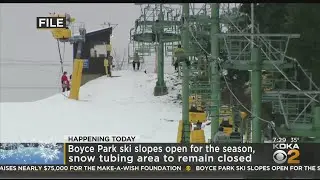 Boyce Park Ski Slopes Open For The Season, Snow Tubing Area To Remain Closed