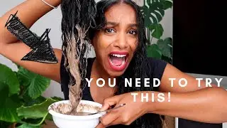 Clarifying Curls & Scalp with Moroccan Clay Mask | Hair Detox