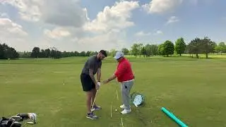 Back Of The Lead Hand And The Club Face