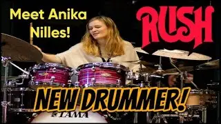RUSH NEW DRUMMER | Anika Nilles Unbelievable Drumsolo