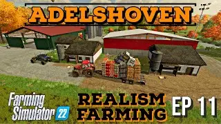 We Got An Egg-Celent Plan | Adelshoven | Realism Farming | Episode 11 | Farming Simulator 22