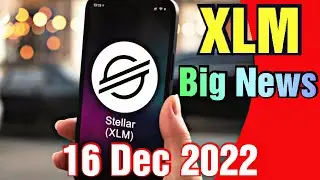 Xlm price prediction 16 Dec 2022, Crypto Shakeel, xlm stellar today latest news & forecast update