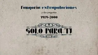 Fangoria - Solo para ti (Lyric Video)