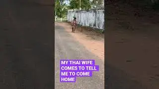 My Thai Wife Comes To Tell Me To Come Home